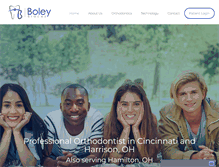 Tablet Screenshot of boleybraces.com